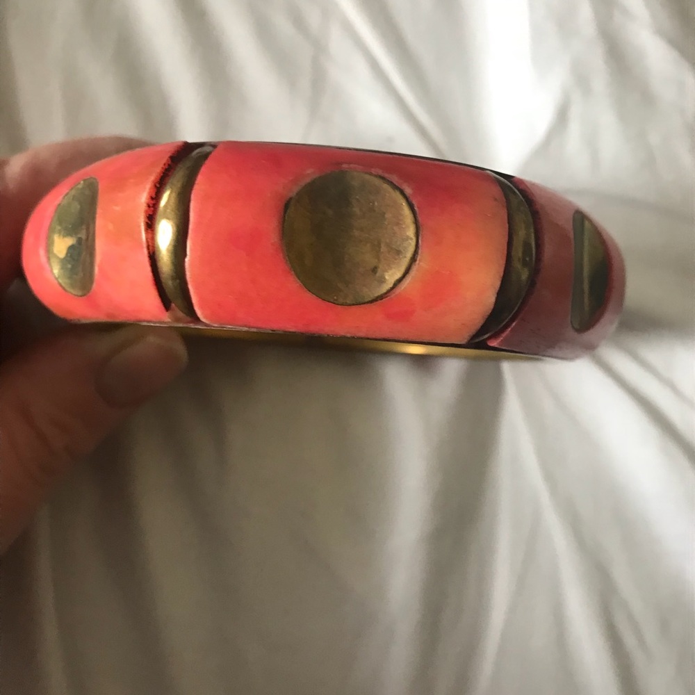 Orange bracelet